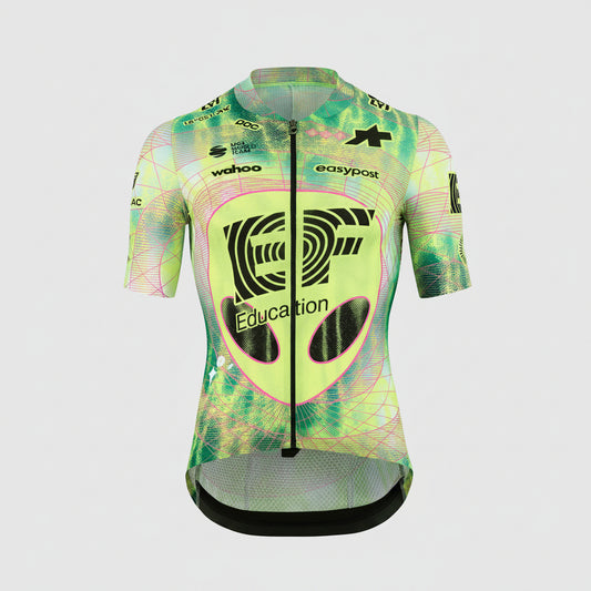 ASSOS MILLE GT EDUCATION FIRST GIRO Maglia a manica corta nera/gialla