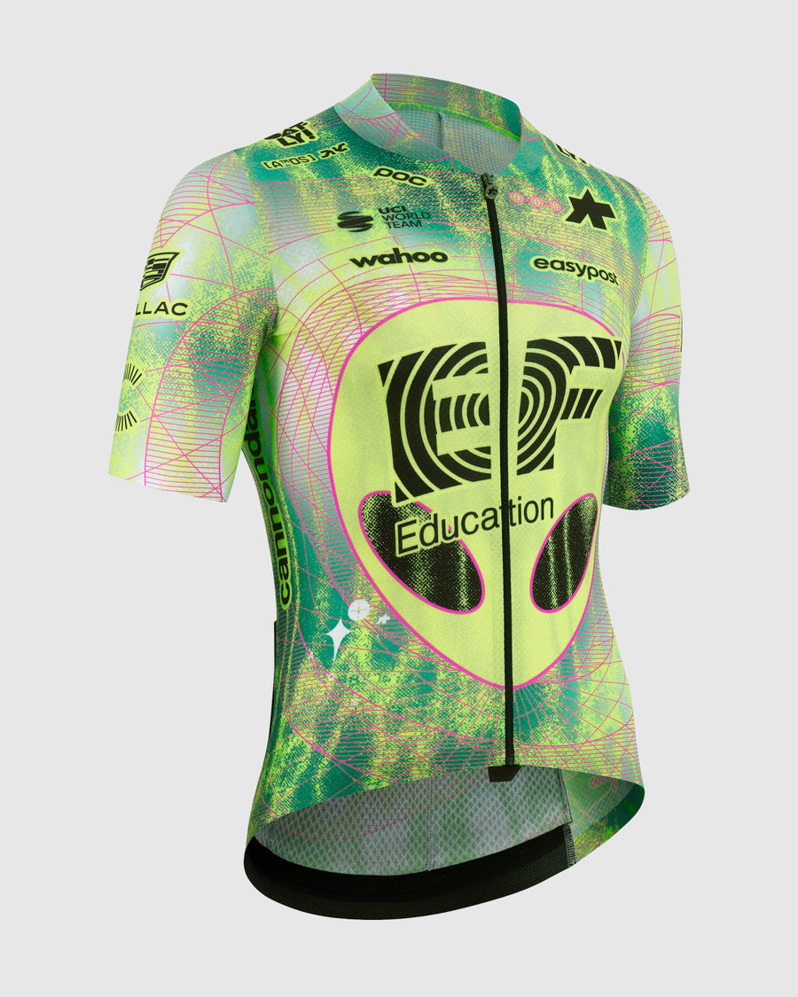 ASSOS MILLE GT EDUCATION FIRST GIRO Maglia a manica corta nera/gialla