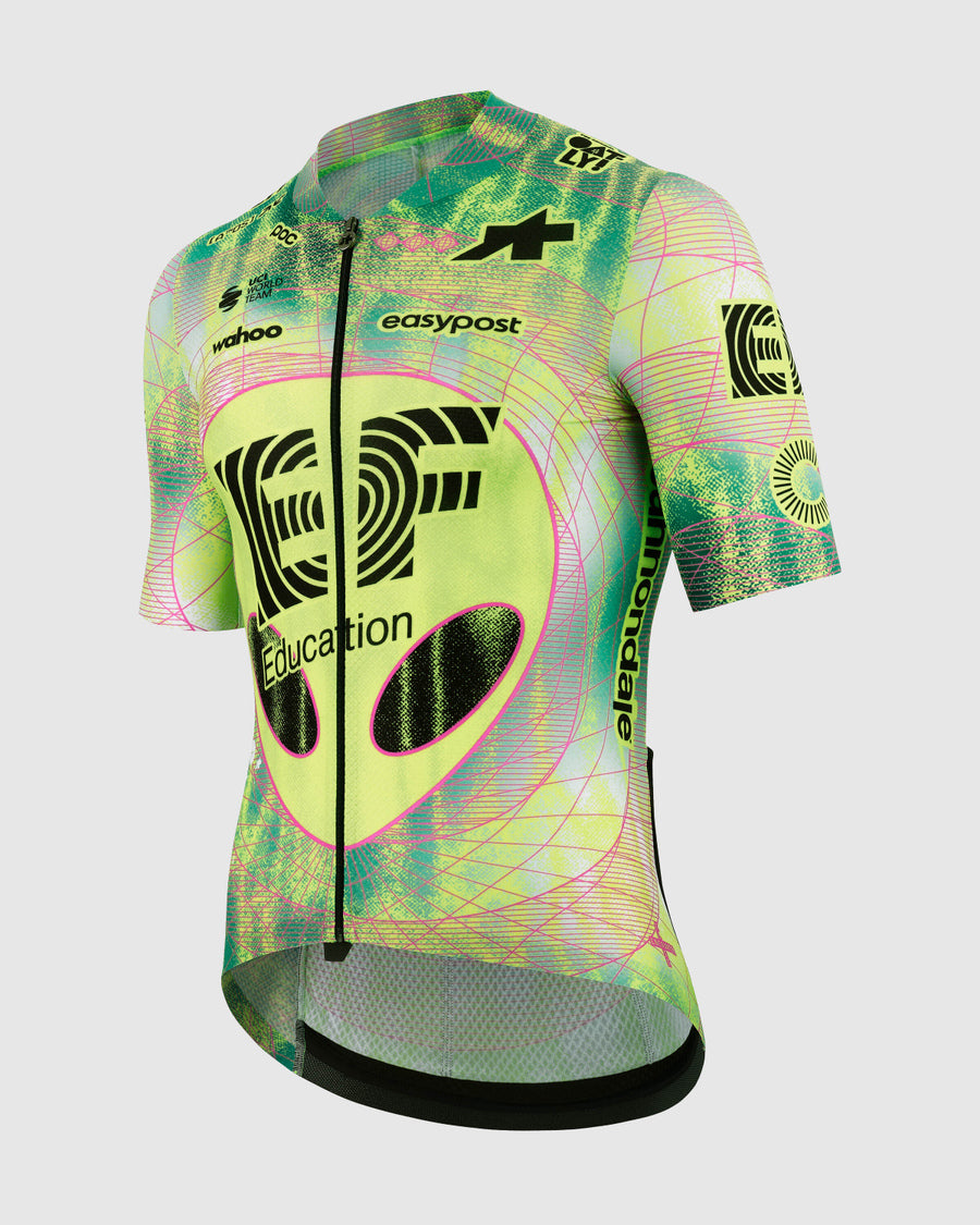ASSOS MILLE GT EDUCATION FIRST GIRO Maglia a manica corta nera/gialla