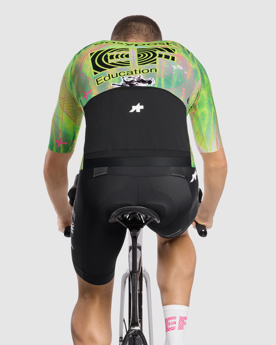 ASSOS MILLE GT EDUCATION FIRST GIRO Maglia a manica corta nera/gialla