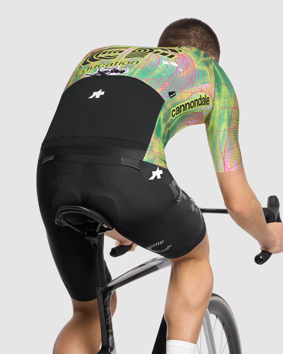 ASSOS MILLE GT EDUCATION FIRST GIRO Maglia a manica corta nera/gialla