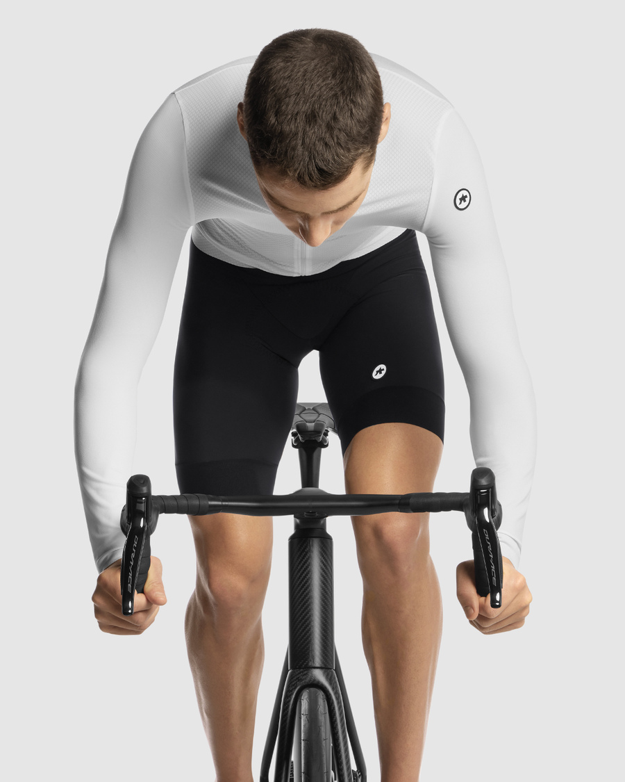 ASSOS MILLE GT S11 Maglia a maniche lunghe bianca