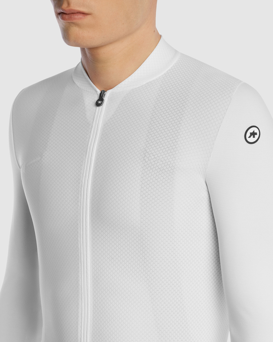 ASSOS MILLE GT S11 Maglia a maniche lunghe bianca