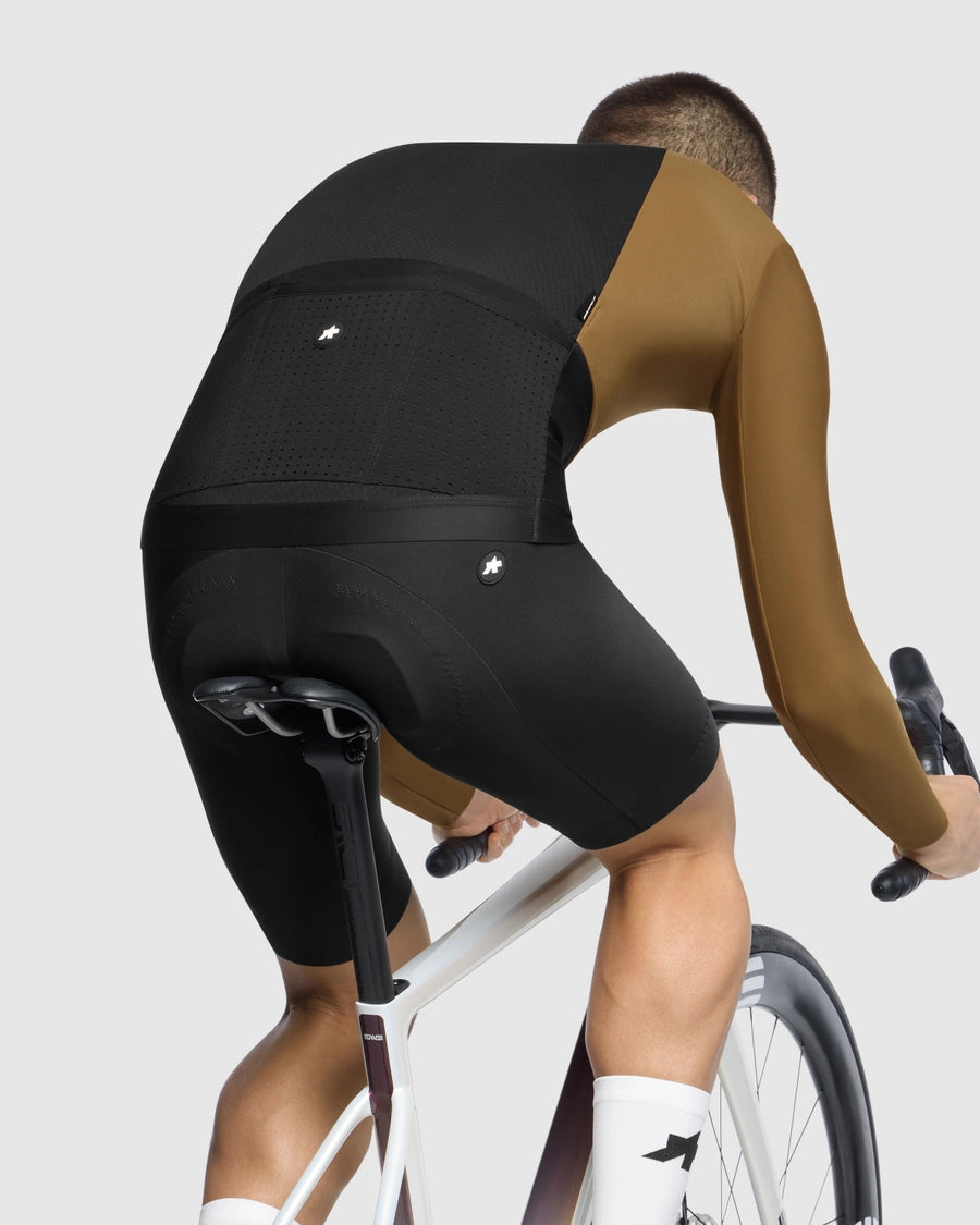 Maglia ASSOS EQUIPE R SPRING FALL S11 Maniche Lunghe Jupiter Gold