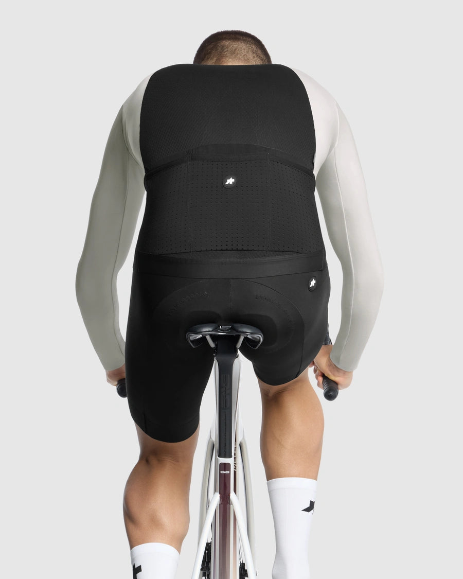 Maglia ASSOS EQUIPE R SPRING FALL S11 Maniche Lunghe Bianco