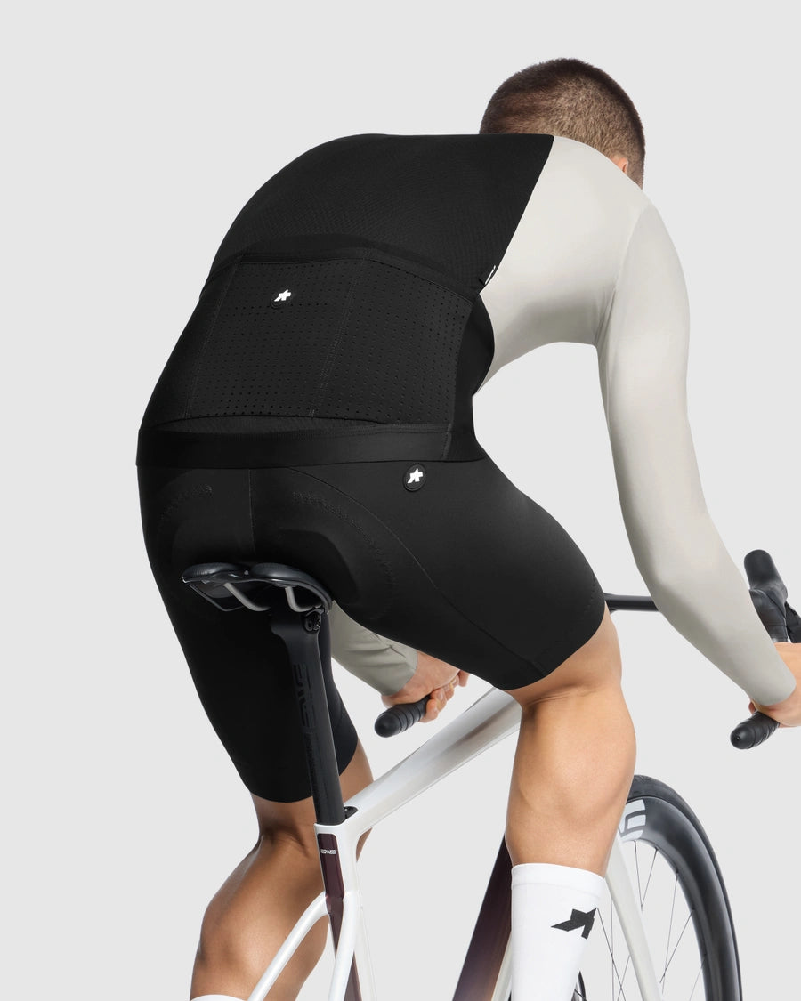 Maglia ASSOS EQUIPE R SPRING FALL S11 Maniche Lunghe Bianco