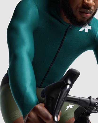 Maillot ASSOS MILLE GT S11 EVO Maniche Lunghe Petrol
