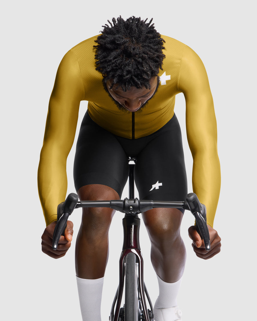 ASSOS MILLE GT S11 EVO Maglia a maniche lunghe giallo