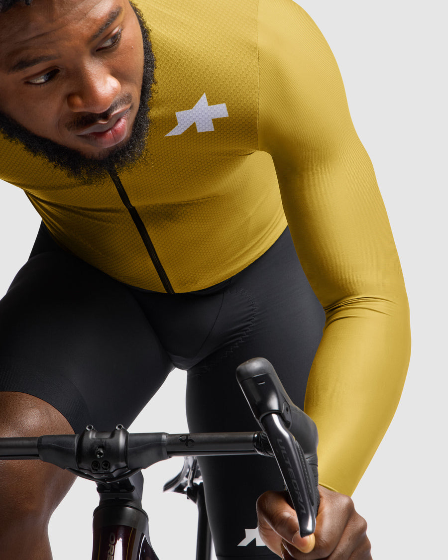 ASSOS MILLE GT S11 EVO Maglia a maniche lunghe giallo