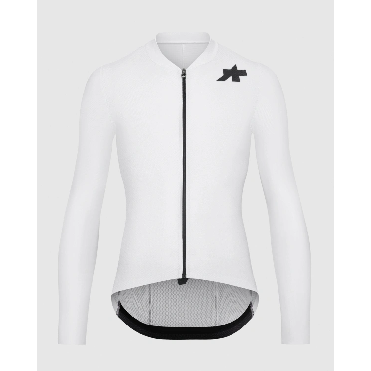 ASSOS MILLE GT S11 EVO Maglia a manica lunga bianca