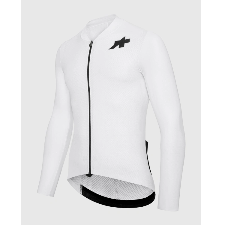 ASSOS MILLE GT S11 EVO Maglia a manica lunga bianca