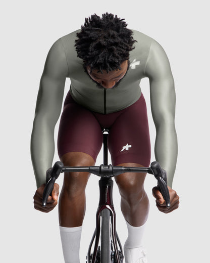 Maglia ASSOS MILLE GT S11 EVO Maniche Lunghe Verde