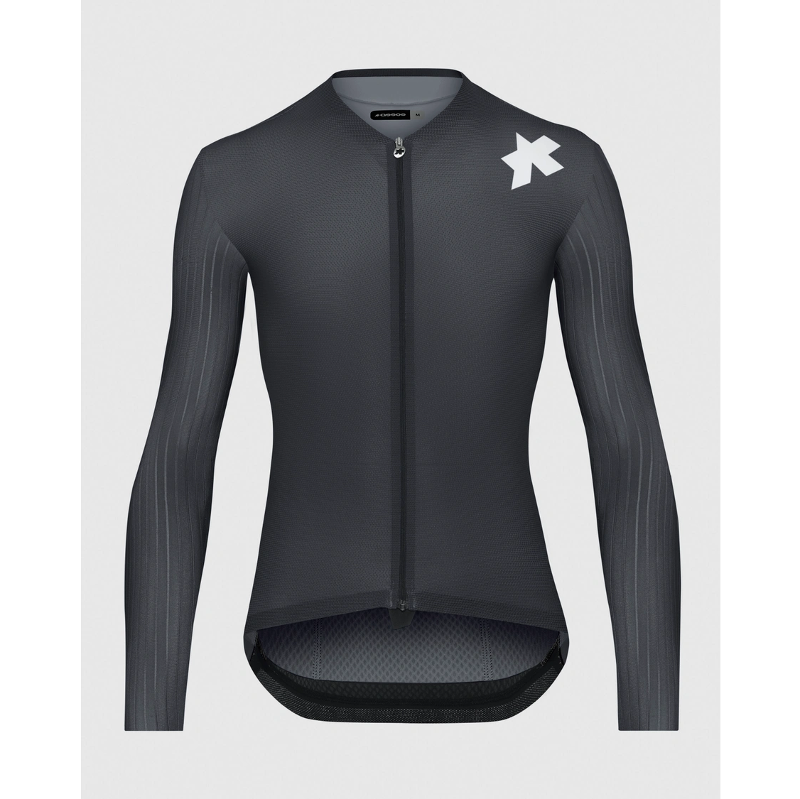 ASSOS EQUIPE RS S11 Maglia a maniche lunghe nero/grigio