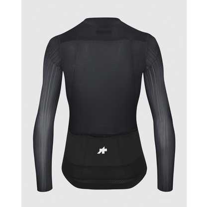 Maglia ASSOS EQUIPE RS S11 Maniche Lunghe Nero/Grigio
