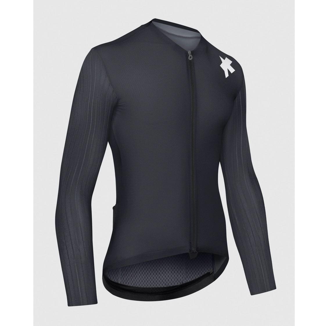 ASSOS EQUIPE RS S11 Maglia a maniche lunghe nero/grigio