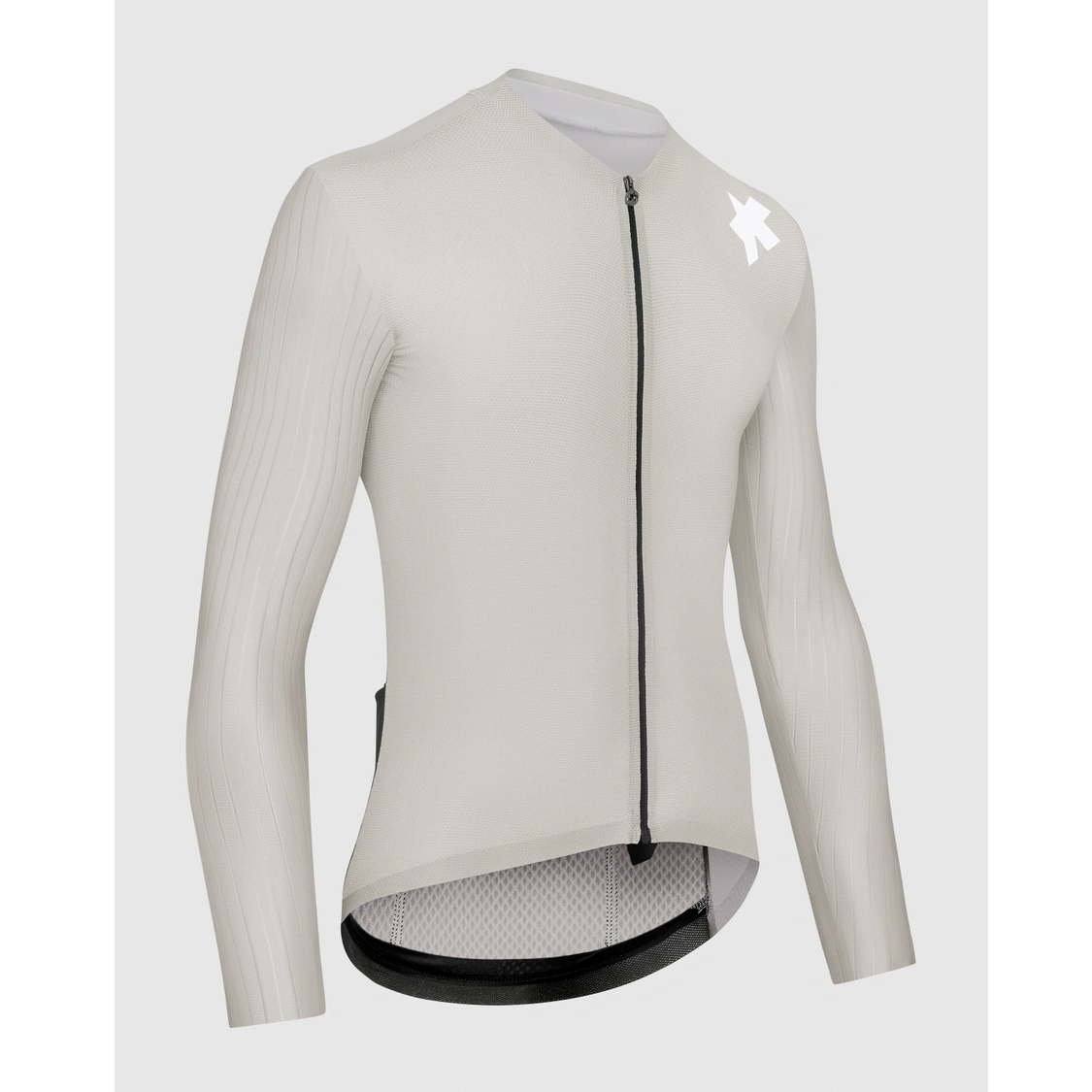 ASSOS EQUIPE RS S11 Maglia a maniche lunghe Latte di mandorla
