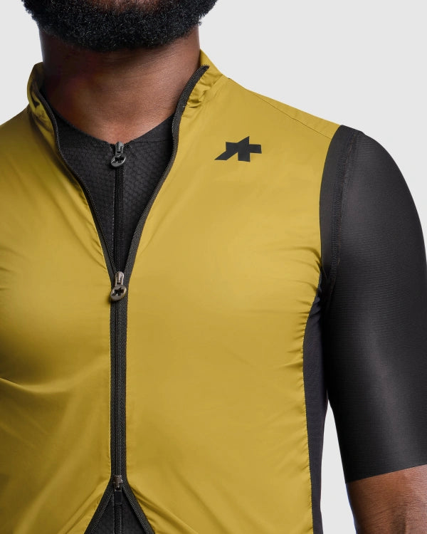 ASSOS MILLE GT WIND S11 Giacca senza maniche giallo oro