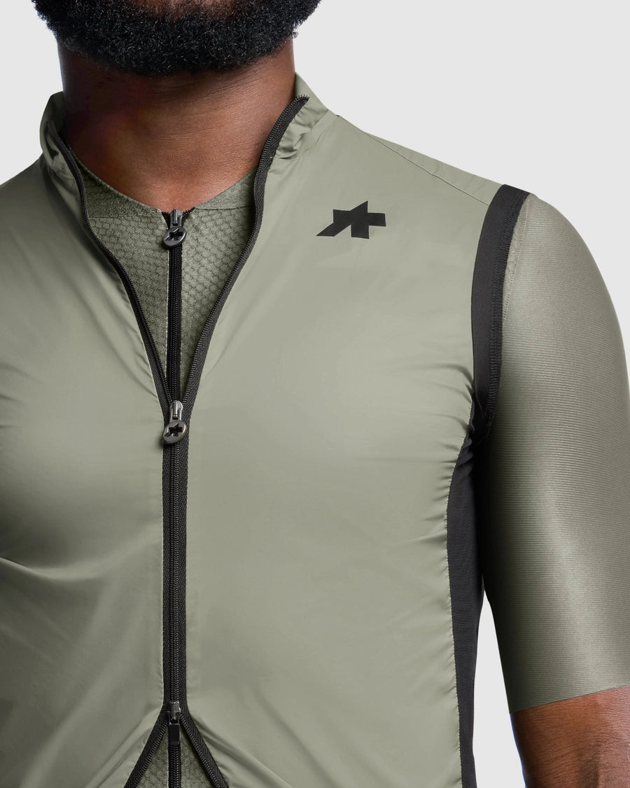 ASSOS MILLE GT WIND S11 Edge Green Giacca senza maniche