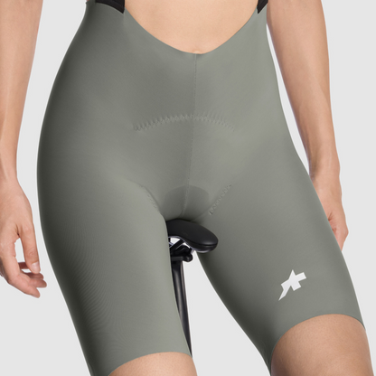 Salopette Corta ASSOS DYORA R S11 Donna Kaki