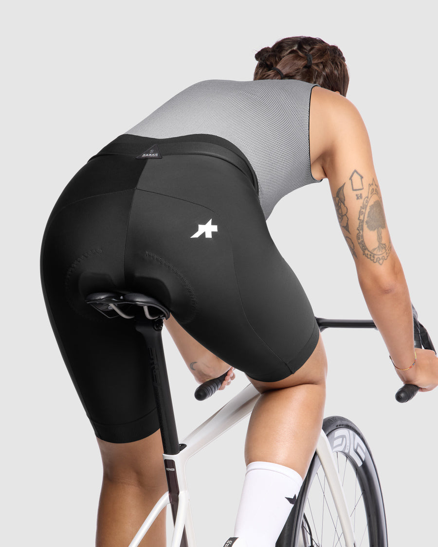 ASSOS UMA GT HALF S11 Stivali a coscia lunga da donna Nero