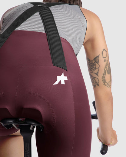 Salopette Corta ASSOS UMA GT S11 Donna Burgundy Red