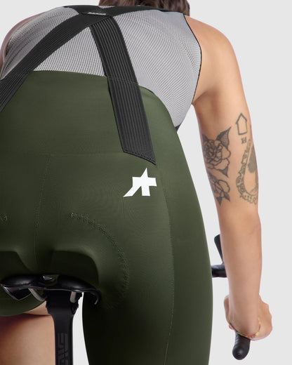 Salopette Corta ASSOS UMA GT S11 Donna Moss Green