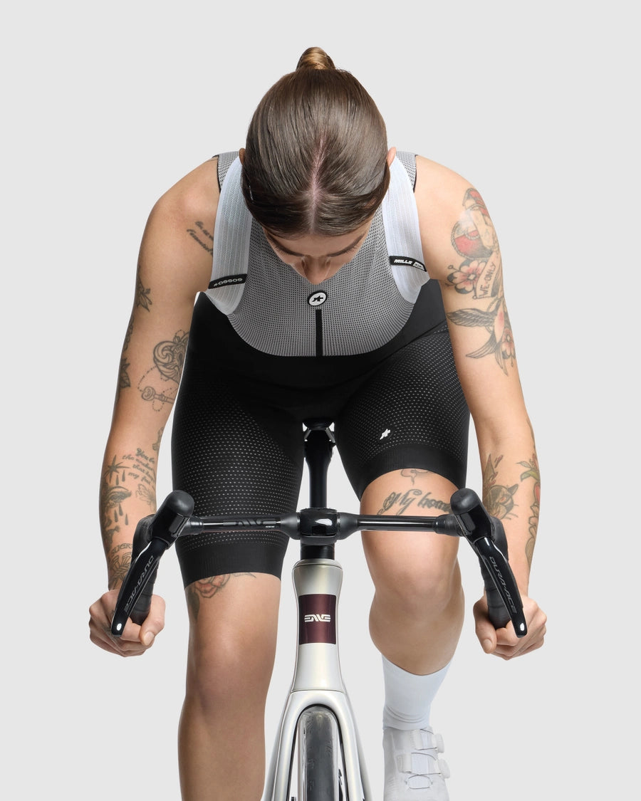 Salopette Corta ASSOS MILLE GT INDOOR S11 Donna Nero