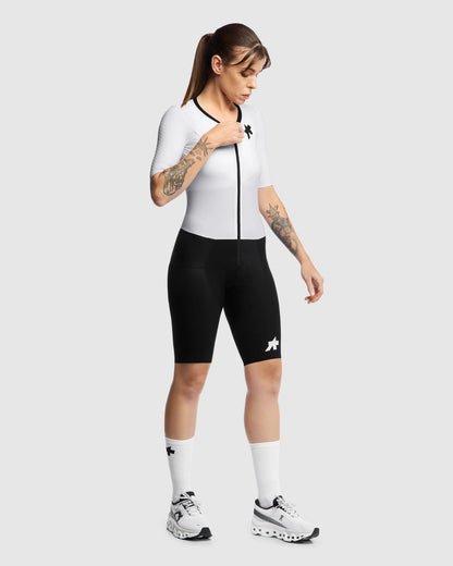 Tuta ASSOS DYORA RSV TRIATOR S11 Donna Bianco