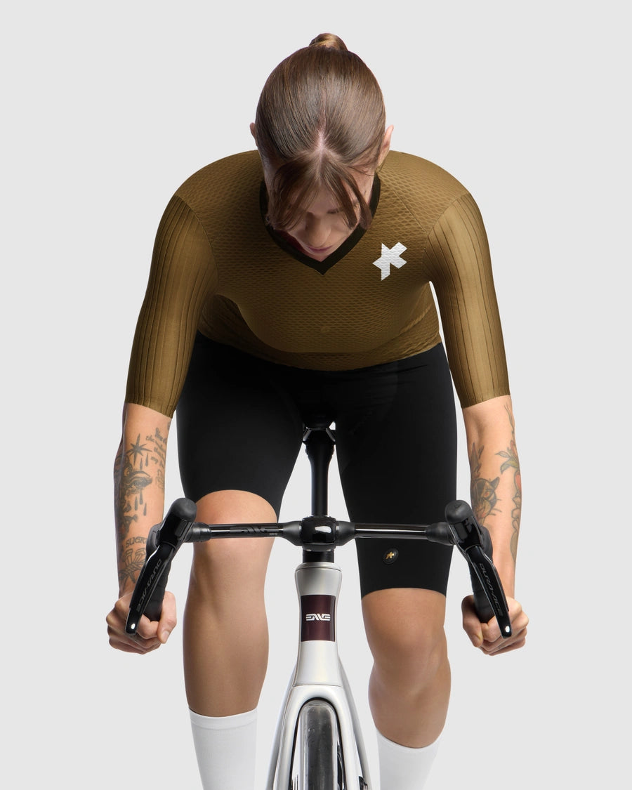 ASSOS DYORA RSV S11 Maglia a maniche corte da donna Jupiter Gold