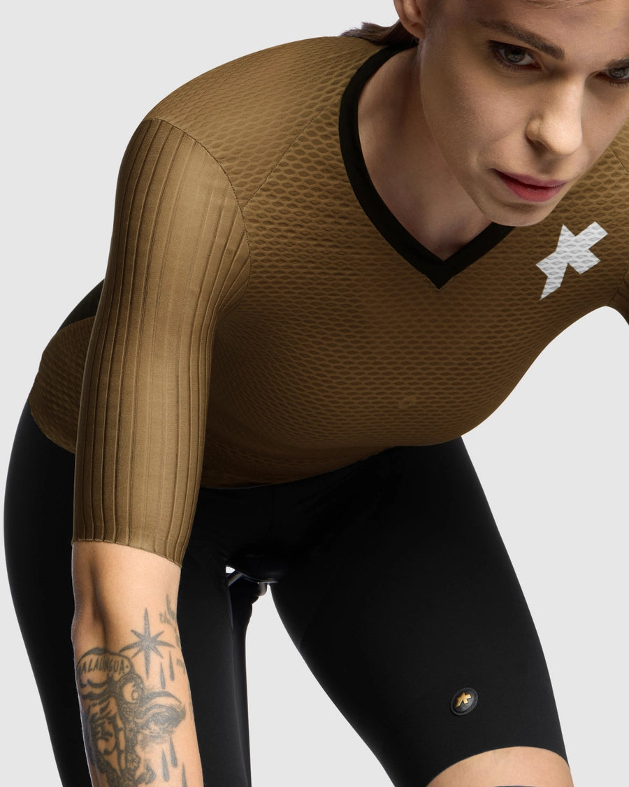 ASSOS DYORA RSV S11 Maglia a maniche corte da donna Jupiter Gold