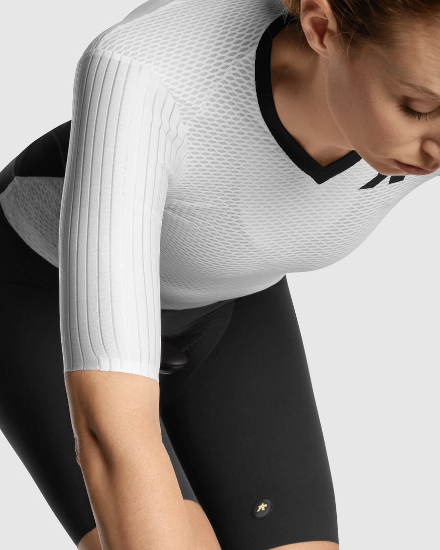 ASSOS DYORA RSV S11 Maglia a maniche corte da donna, bianco