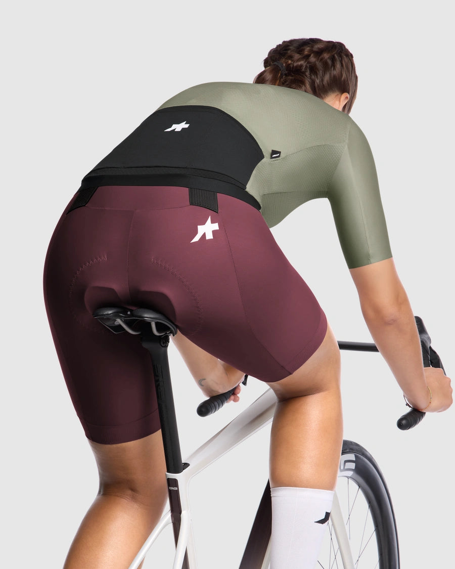 Maglia ASSOS UMA GT S11 EVO a maniche corte da donna, colore verde