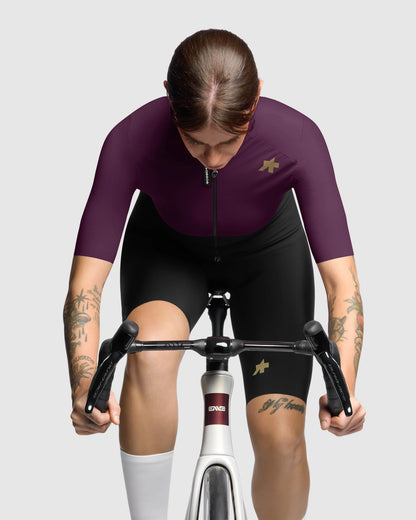 Maglia ASSOS UMA GTV S11 Maniche Corte Donna Viola