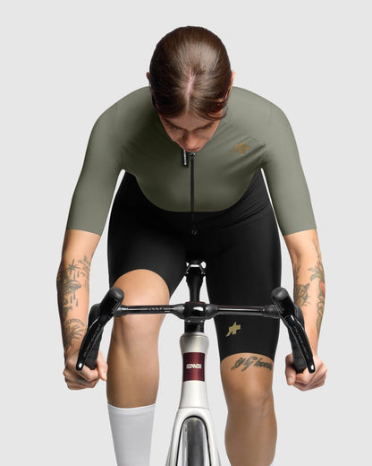 Maglia ASSOS UMA GTV S11 Maniche Corte Donna Verde