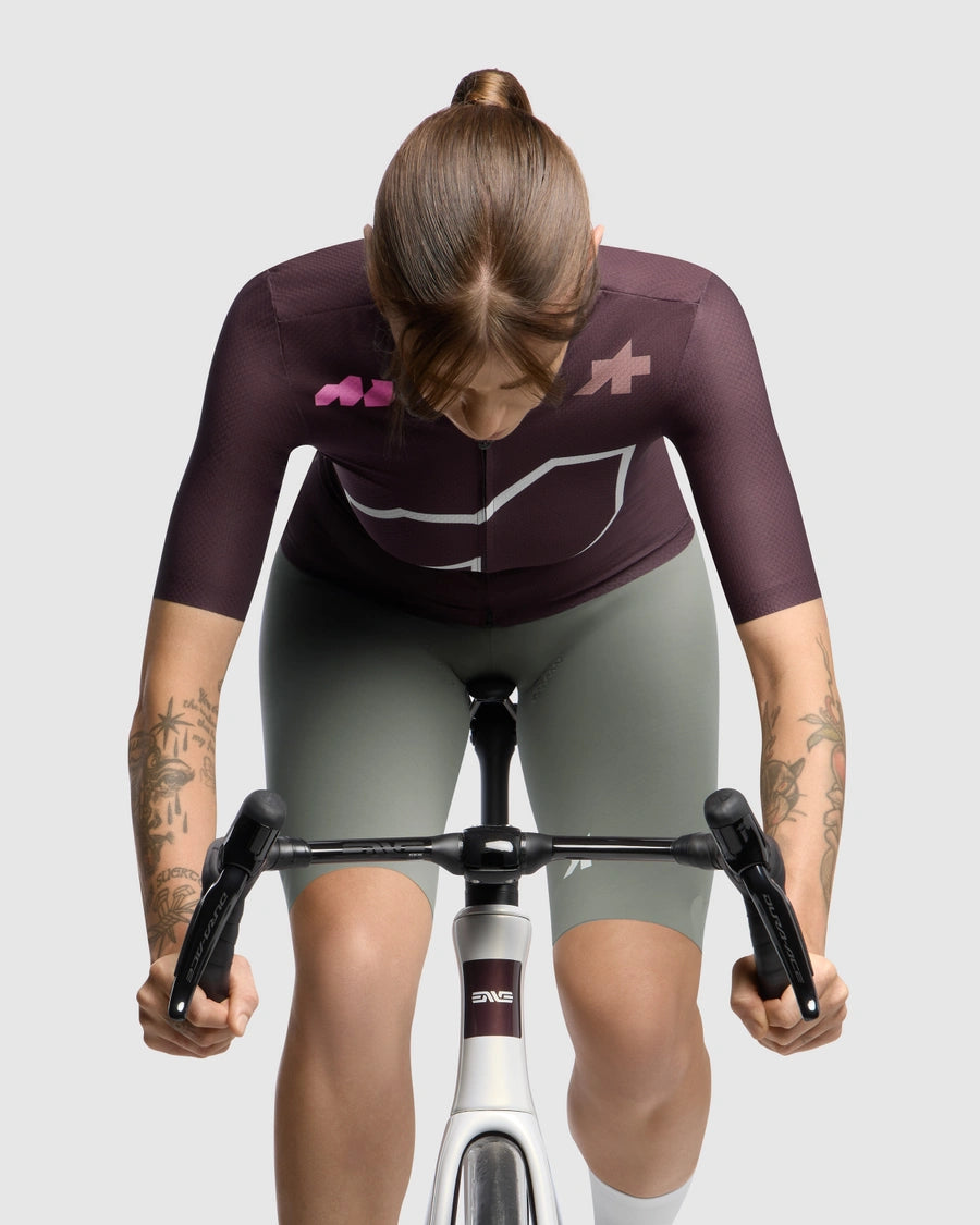 Maglia a maniche lunghe ASSOS DYORA R S11 Donna Rosso