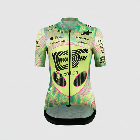 ASSOS UMA GT EDUCATION FIRST GIRO Maglia a manica corta nera/gialla
