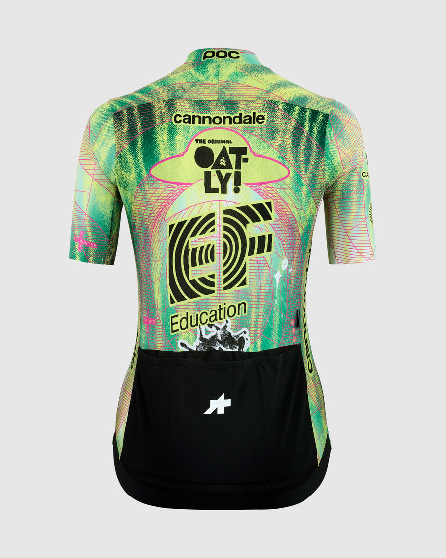 ASSOS UMA GT EDUCATION FIRST GIRO Maglia a manica corta nera/gialla