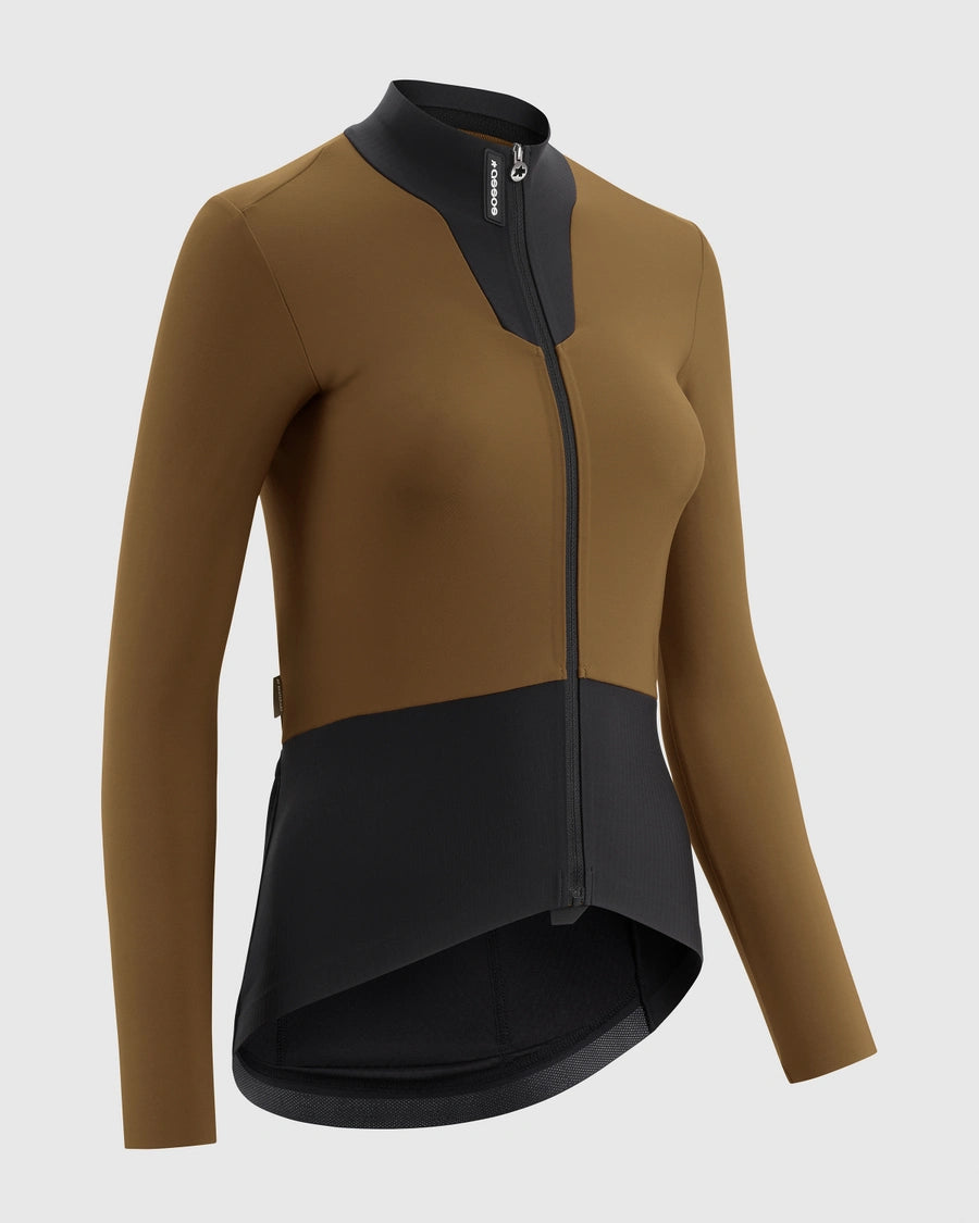Maglia ASSOS DYORA R SPRING FALL S11 Maniche Lunghe Donna Jupiter Gold