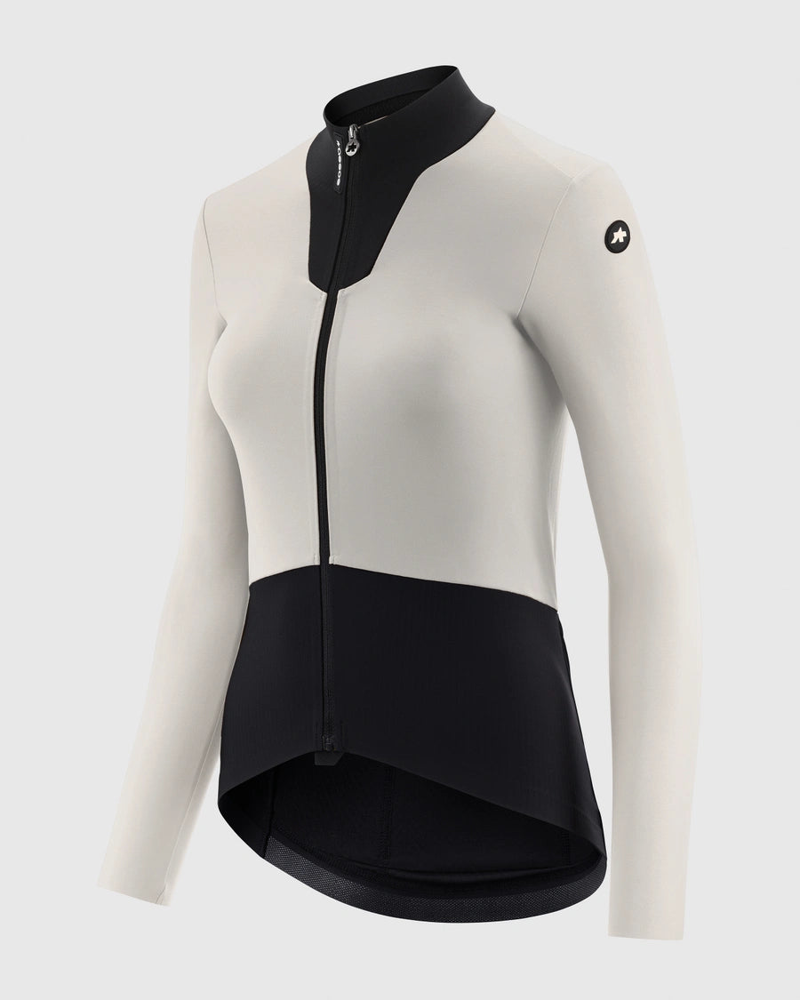 Maglia ASSOS DYORA R SPRING FALL S11 Maniche Lunghe Donna Bianco