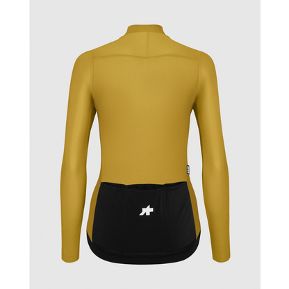 Maillot ASSOS UMA GT S11 EVO Maniche Lunghe Donna Godlen Yellow