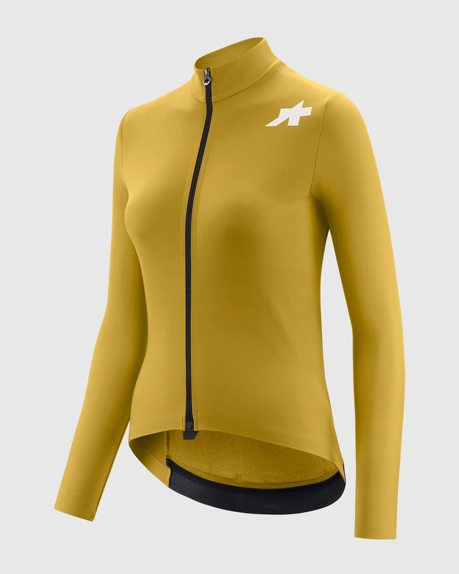Maglia ASSOS MILLE GT SPRING FALL S11 Maniche Lunghe Donna Giallo