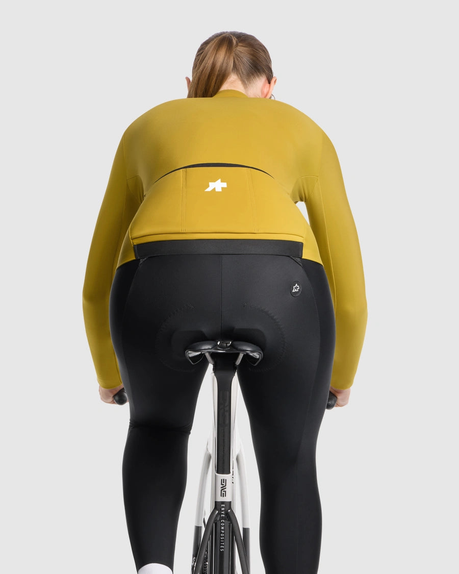 Maglia ASSOS MILLE GT SPRING FALL S11 Maniche Lunghe Donna Giallo