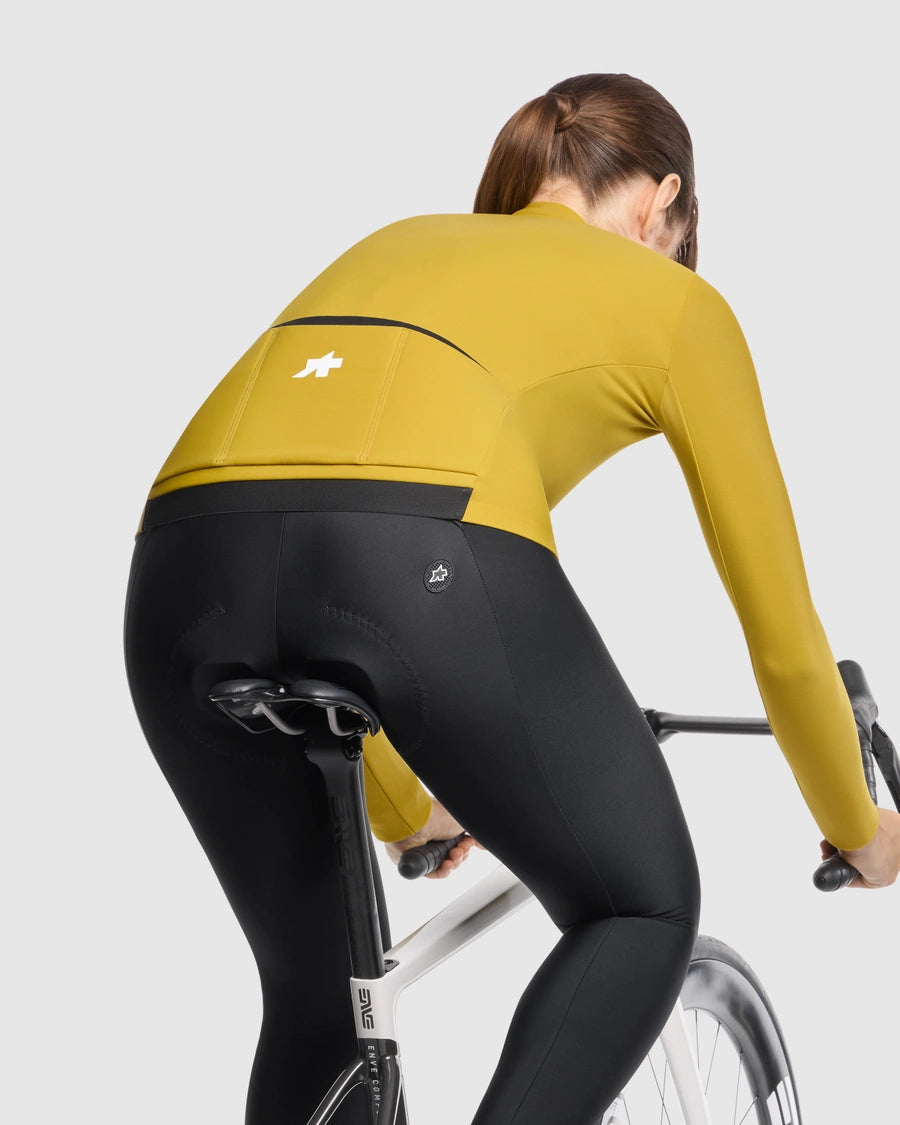 Maglia ASSOS MILLE GT SPRING FALL S11 Maniche Lunghe Donna Giallo