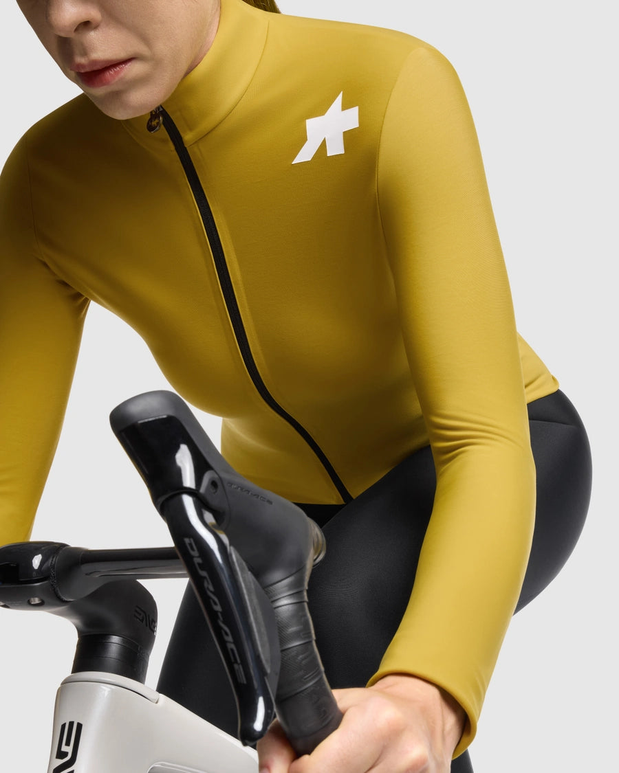 Maglia ASSOS MILLE GT SPRING FALL S11 Maniche Lunghe Donna Giallo