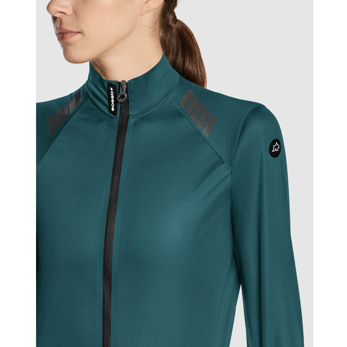 Giacca ASSOS UMA GT S11 Foundation Green da donna