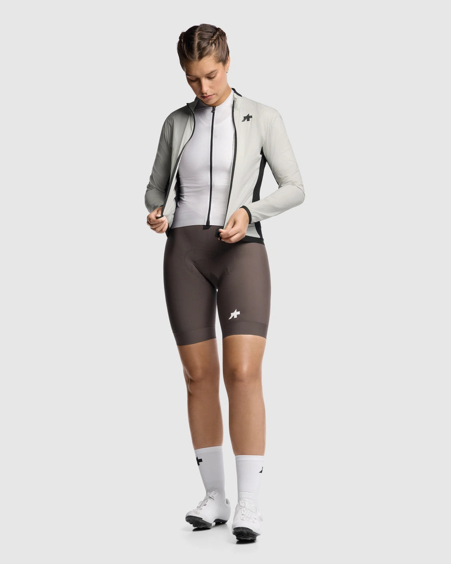 ASSOS UMA GT WIND S11 Giacca donna Latte di mandorla