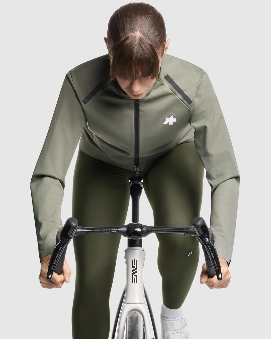 Giacca ASSOS MILLE GT SHELL S11 EVO Donna Verde