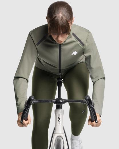 Giacca ASSOS MILLE GT SHELL S11 EVO Donna Verde