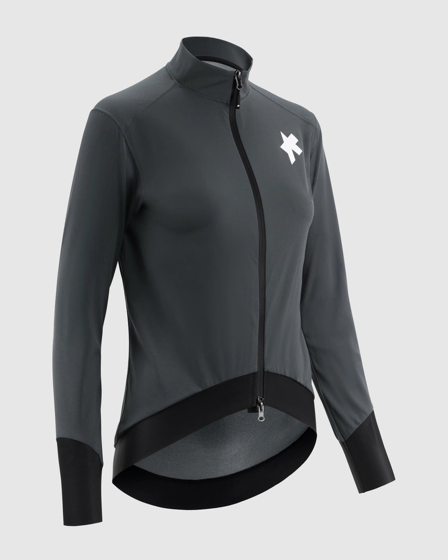 Giacca ASSOS EQUIPE R RAIN S11 Donna Grigio