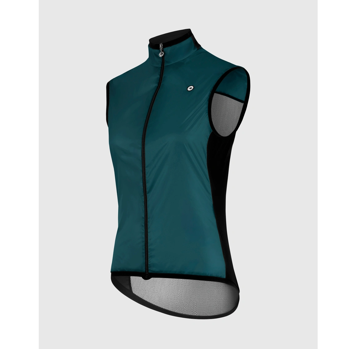 ASSOS UMA GT Wind C2 Giacca senza maniche da donna Foundation Green